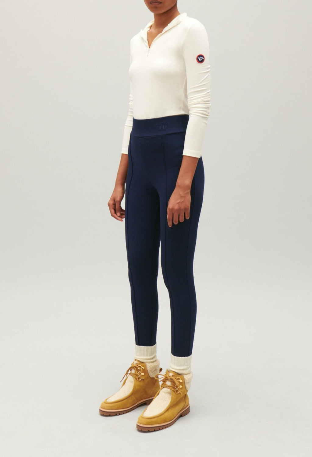Claudie Pierlot - Legging - Truffe - Marine Profond