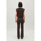 Pantalon Maille Rayée