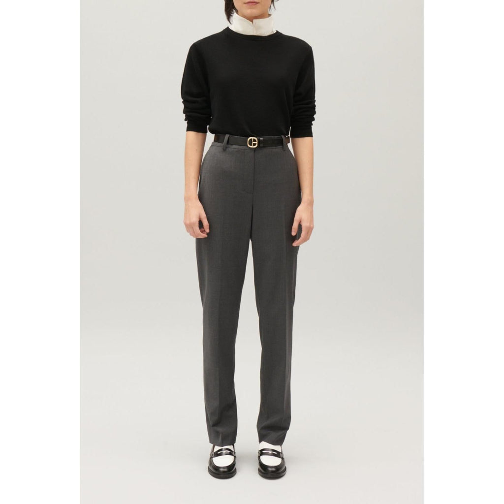 Claudie Pierlot - Pantalon Tailleur Gris Chiné