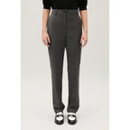 Pantalon Tailleur Gris Chiné