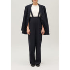 Pantalon Bretelles Marine