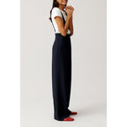 Pantalon Bretelles Marine