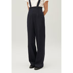 Pantalon Bretelles Marine