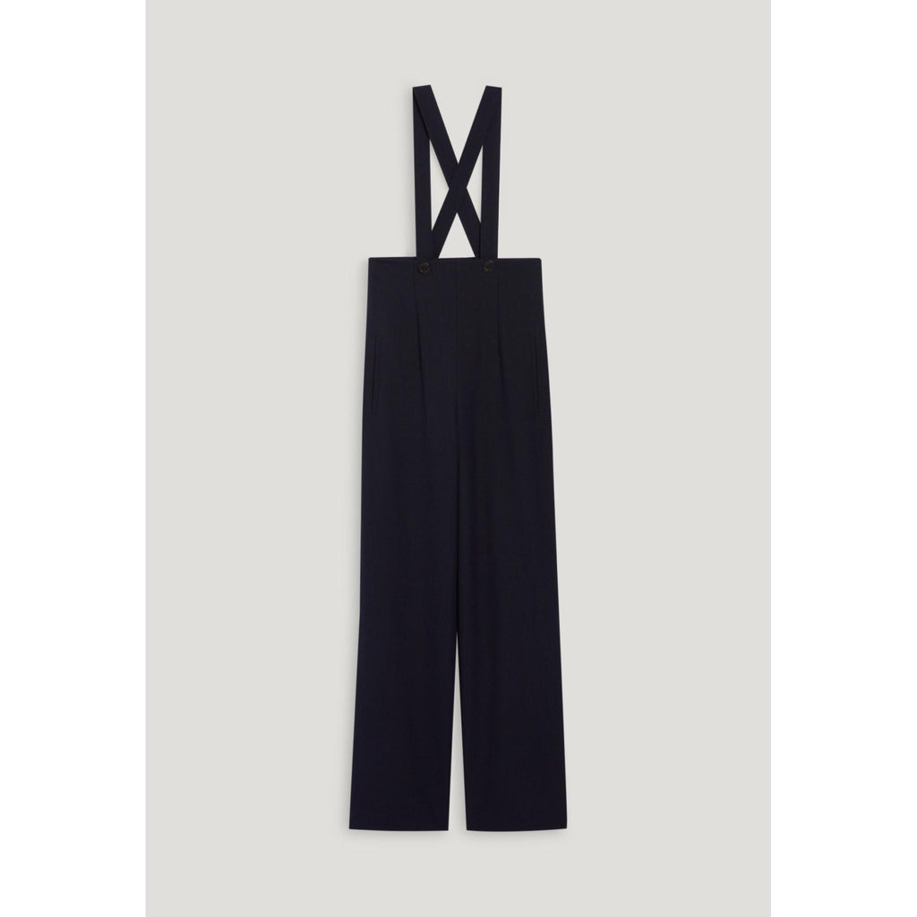 Pantalon Bretelles Marine