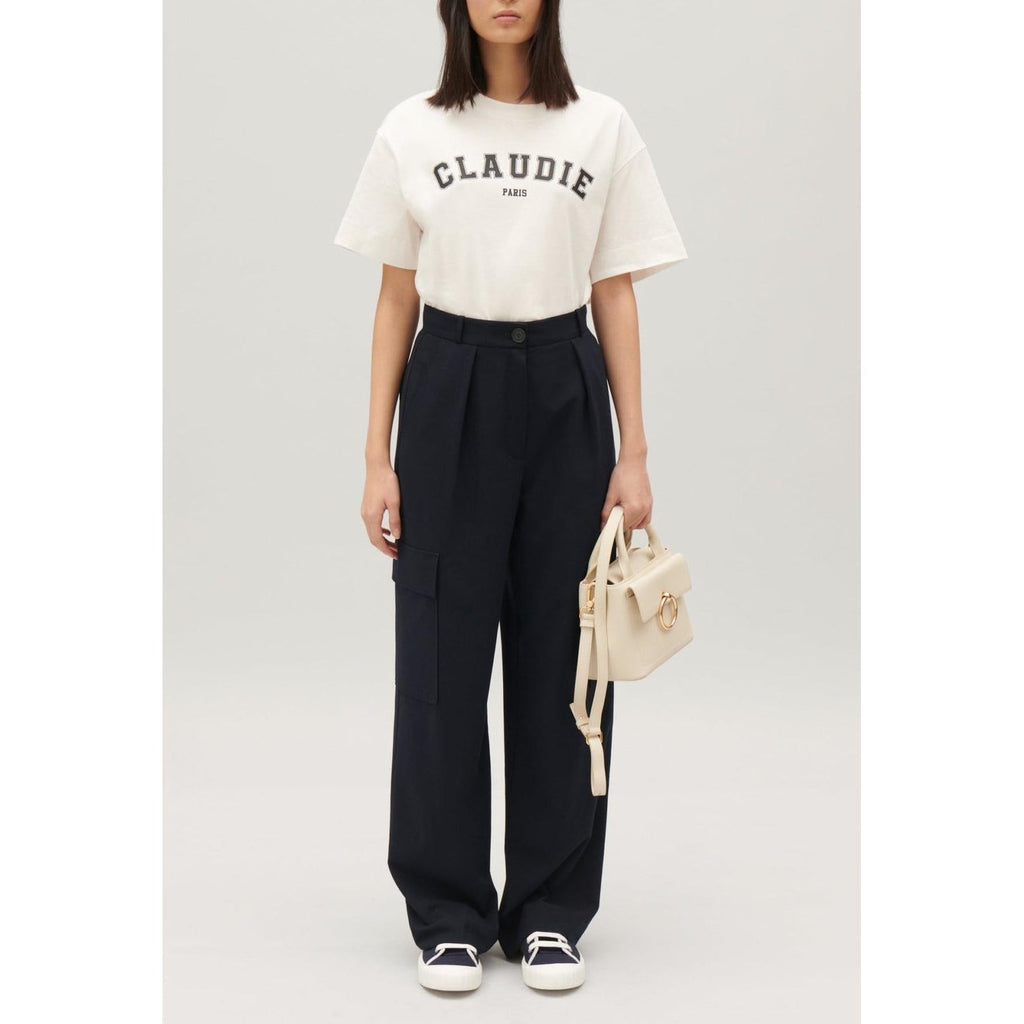 Claudie Pierlot - Pantalon Cargo Marine