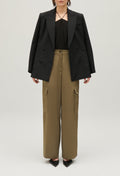 Claudie Pierlot - Pantalon - Palmesatin - Kaki
