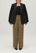 Claudie Pierlot - Pantalon - Palmesatin - Kaki