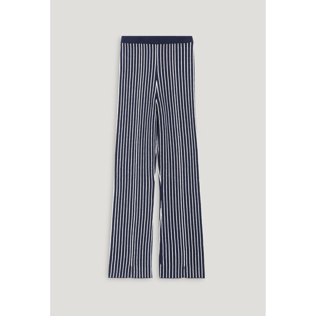 Pantalon Maille Rayures