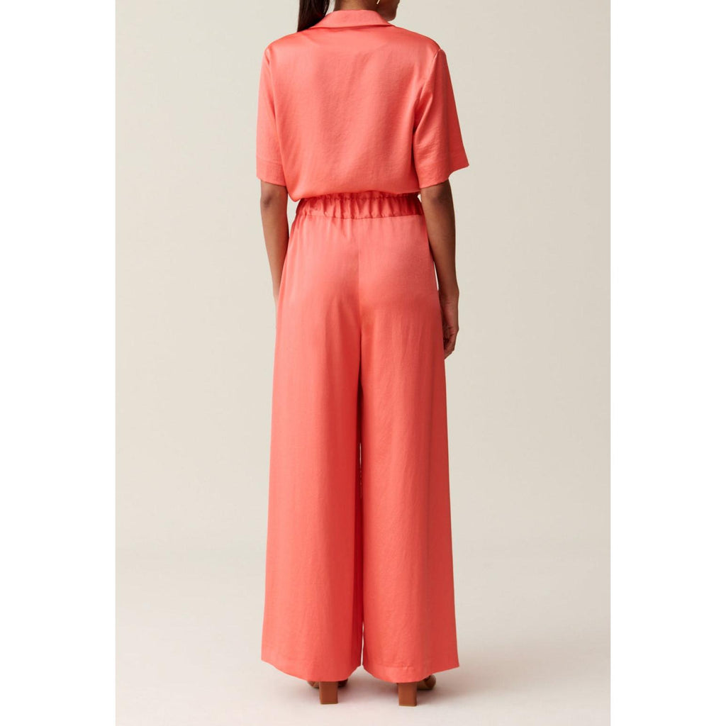 Pantalon Fluide Satiné