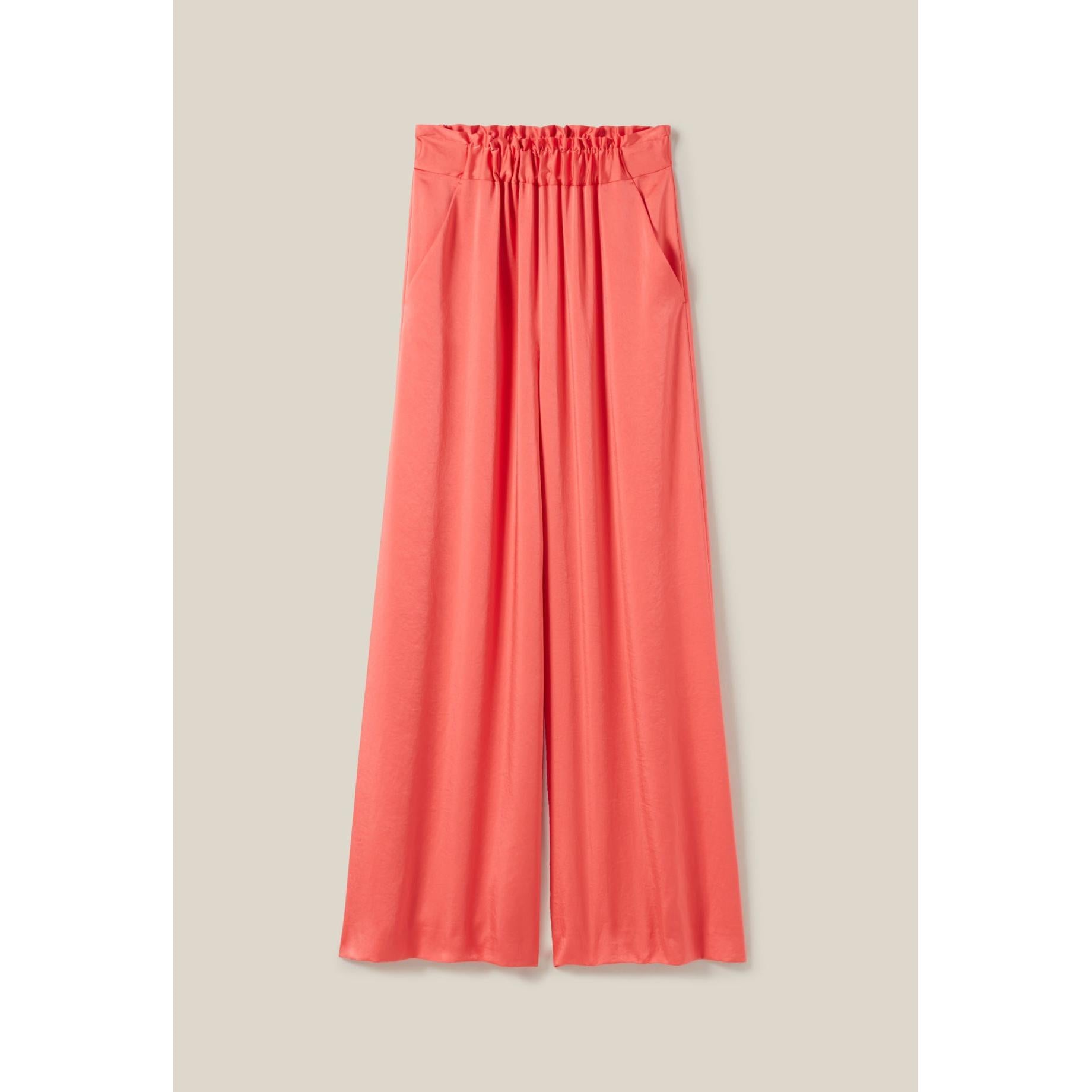 Pantalon Fluide Satiné