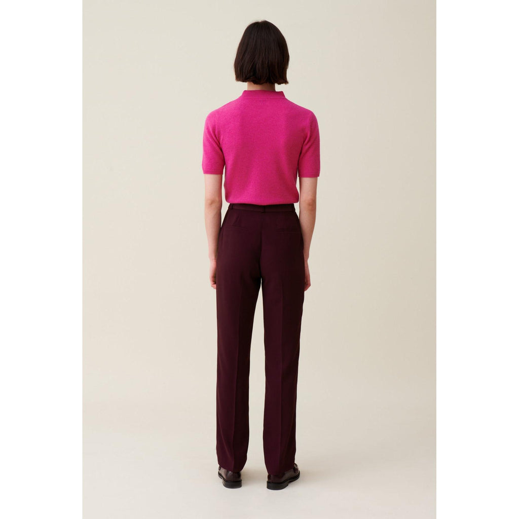 Pantalon Tailleur Coupe Cigarette