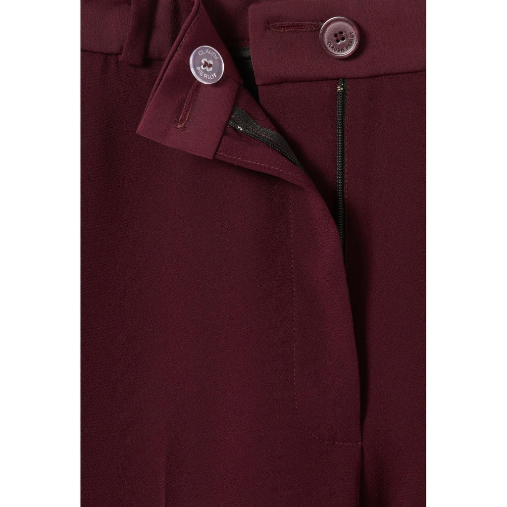 Pantalon Tailleur Coupe Cigarette