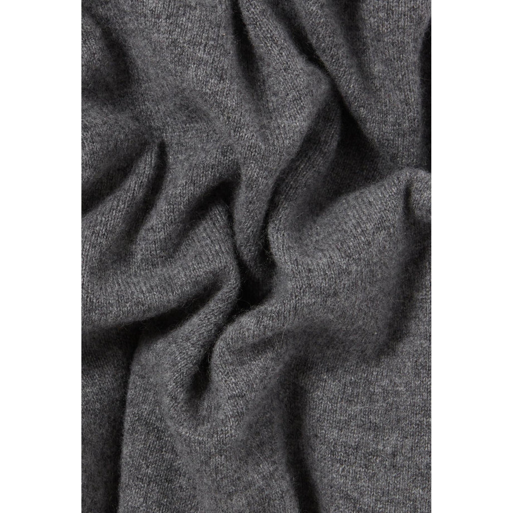 Pantalón Fluido De Cachemira Gris