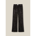 Pantalon Paillette Noir
