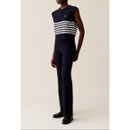 Claudie Pierlot - Pantalon Maille Marine