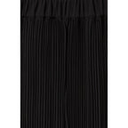 Pantalón Fluido Plisado con Volantes