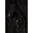Claudie Pierlot - Pantalon Sequins Brodés Noir