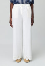 Pistabrode Ecru Trousers