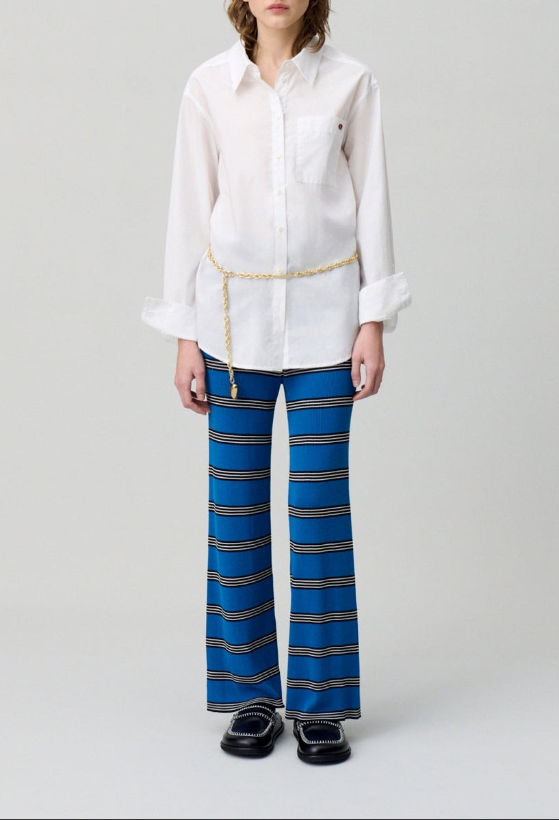 Pantalon Mahina Bleu Fonce