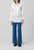 Pantalon Mahina Bleu Fonce