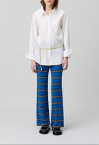 Pantalon Mahina Bleu Fonce