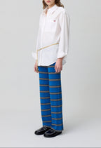 Pantalon Mahina Bleu Fonce