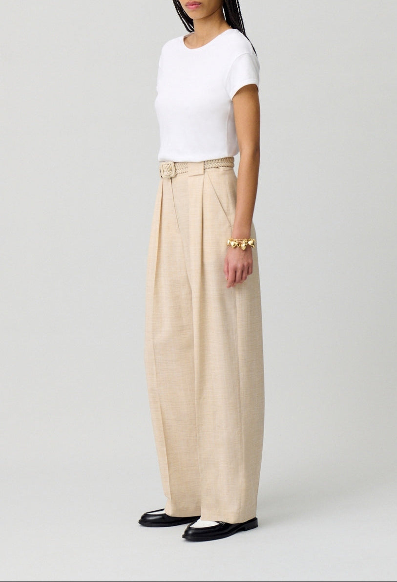 Pantalon Peggy Beige Clair