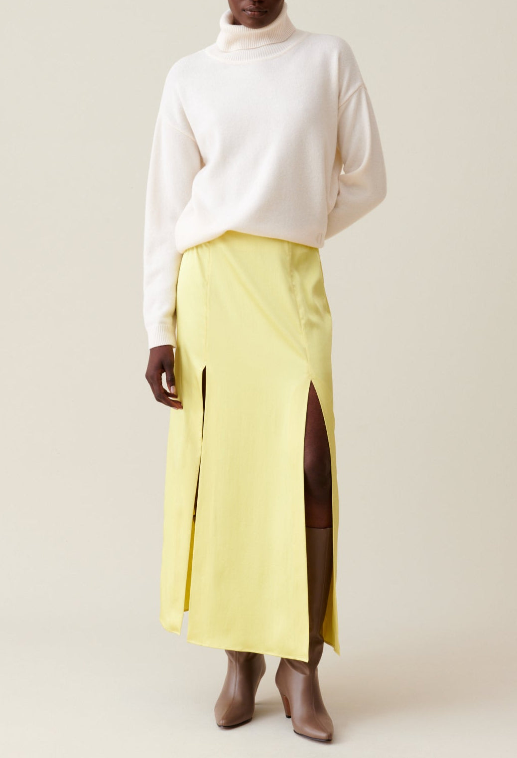 Claudie Pierlot - Cuello Vuelto 100% Cachemira