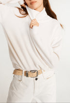 Claudie Pierlot - Cuello Vuelto 100% Cachemira