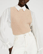 Claudie Pierlot - Jersey - Manessa - Beige