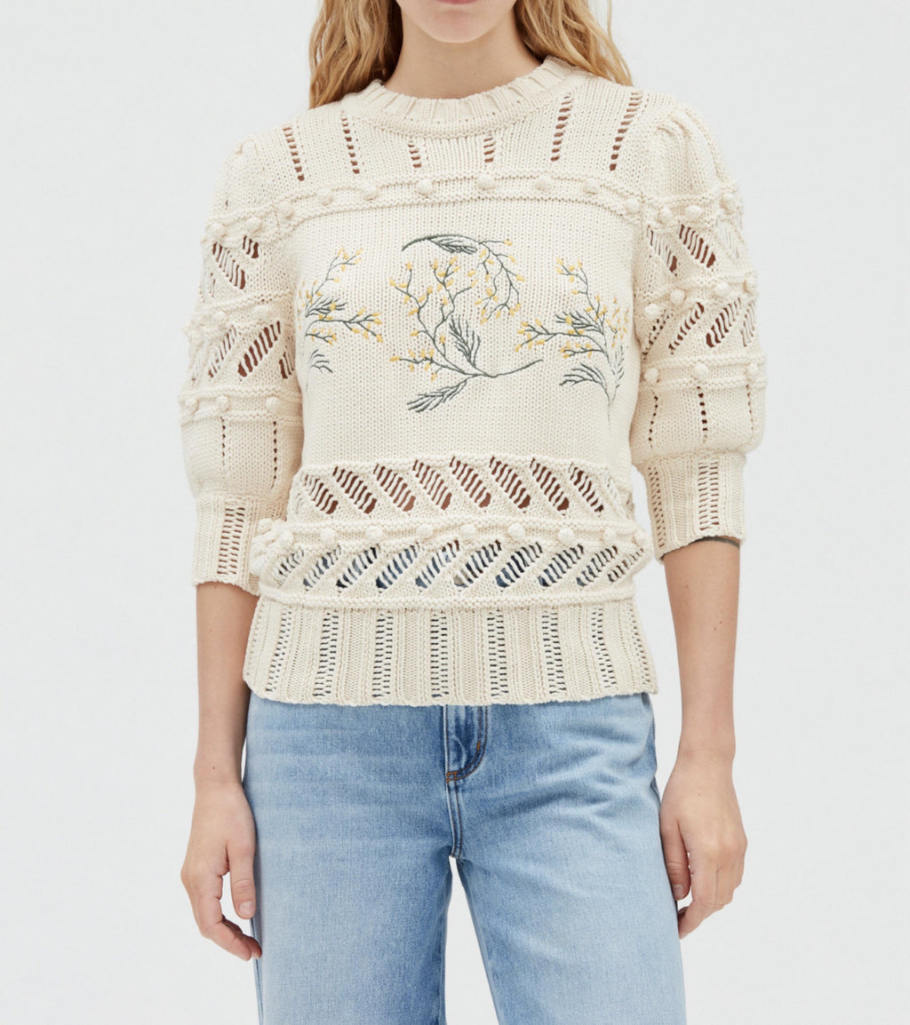 Claudie Pierlot - Pull - Meliana - Ecru