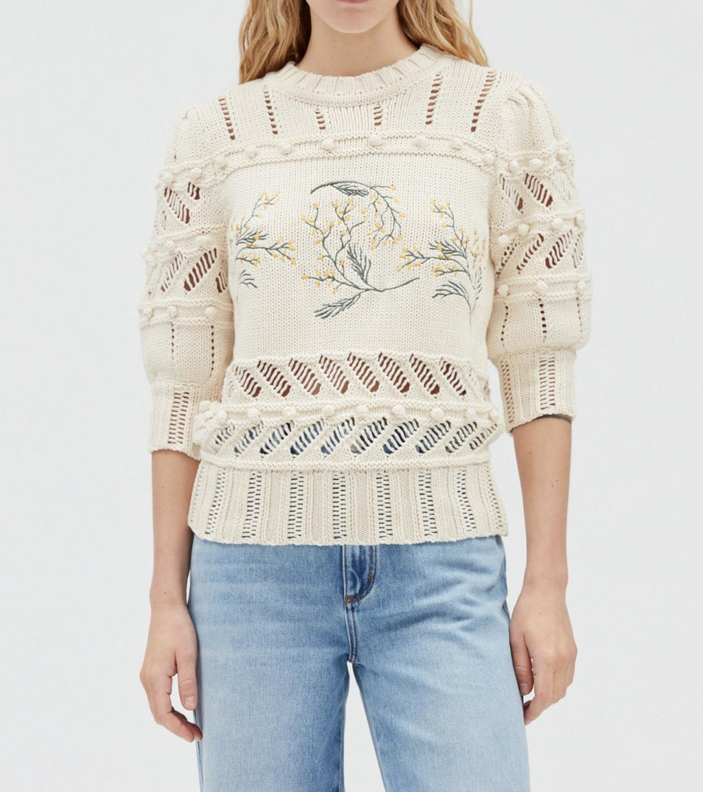 Claudie Pierlot - Pull - Meliana - Ecru