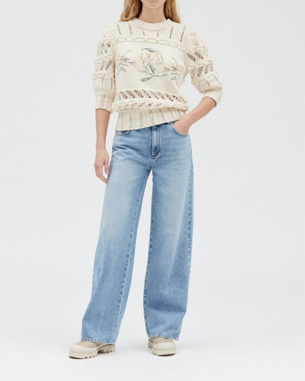 Claudie Pierlot - Pull - Meliana - Ecru