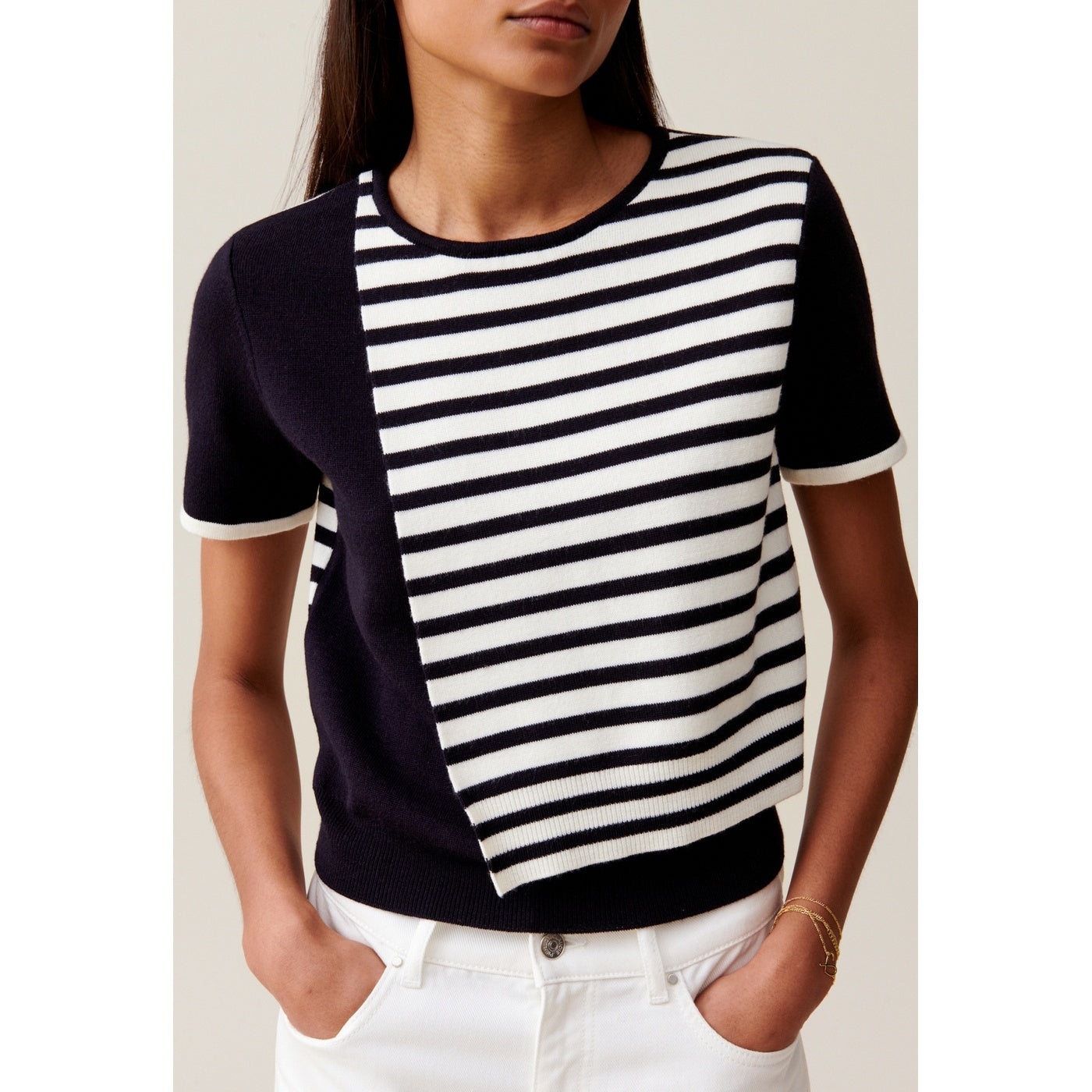 Jersey Monacourtmariniere Bicolor