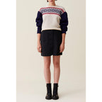 Pull Maille Motifs Col Rond
