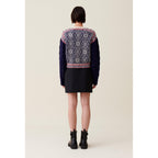 Pull Maille Motifs Col Rond
