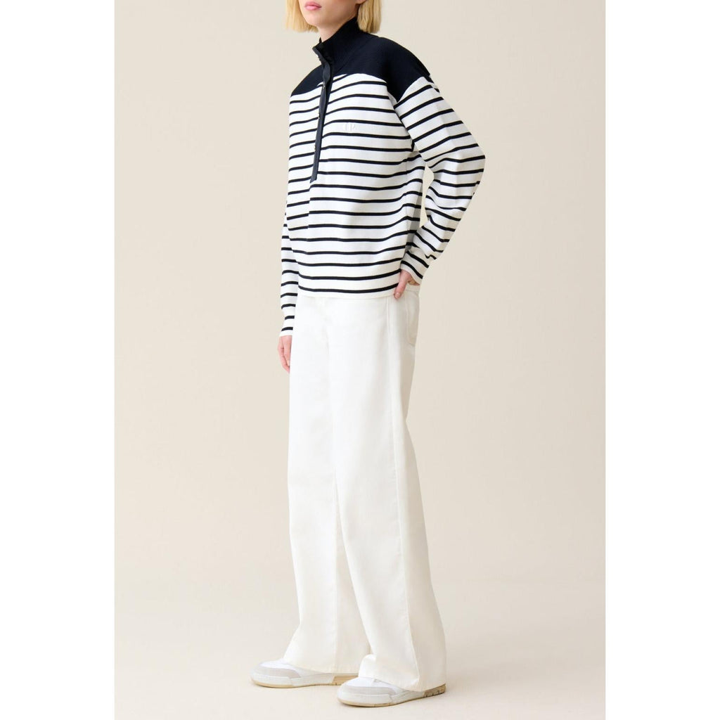 Claudie Pierlot - Sweatshirt Minimum Marinière