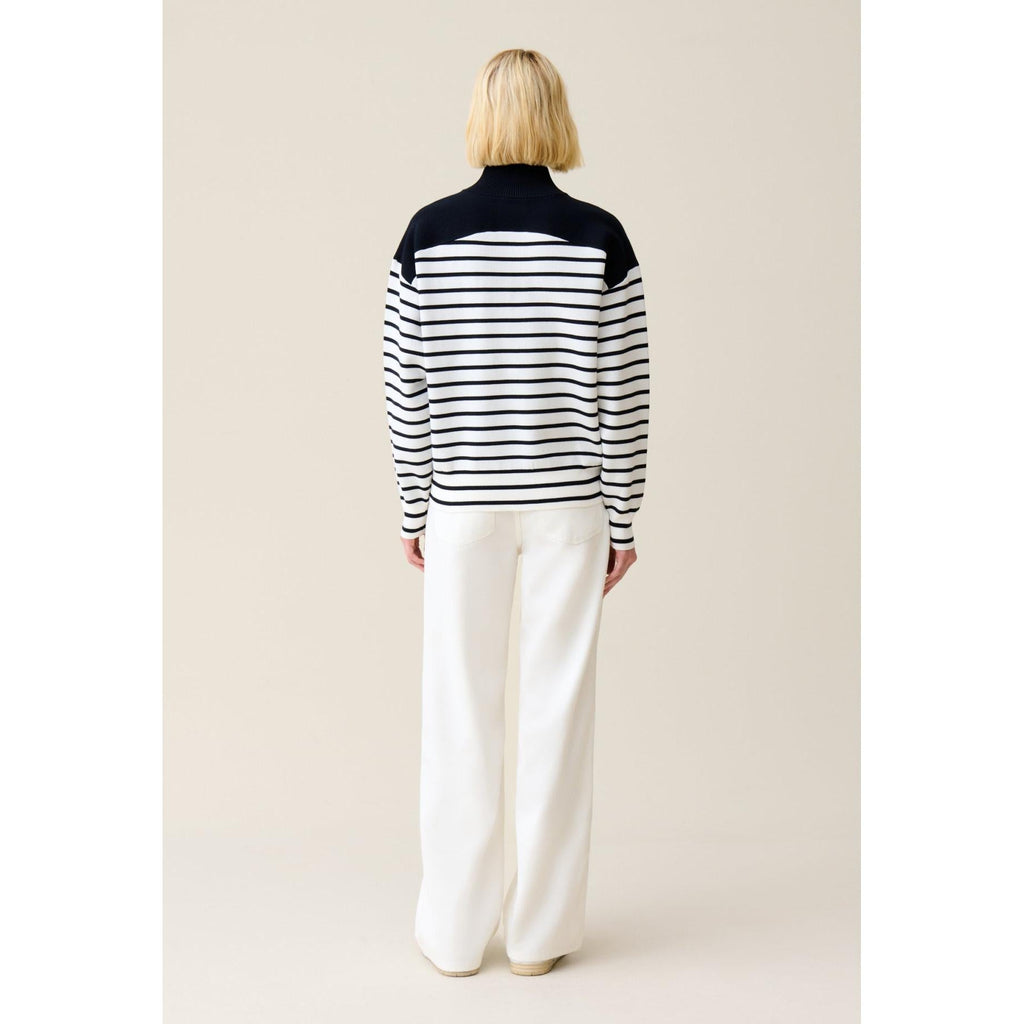 Claudie Pierlot - Sweatshirt Minimum Marinière
