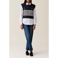 Claudie Pierlot - Pull Jean Toto Rayé Sans Manches