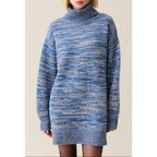 Short Wool Turtleneck Dress
