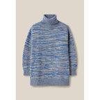 Robe Courte Laine Col Roulé