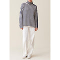 Claudie Pierlot - Pull Marinière Col Montant
