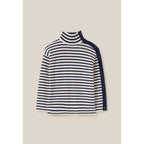 Pull Marinière Col Montant