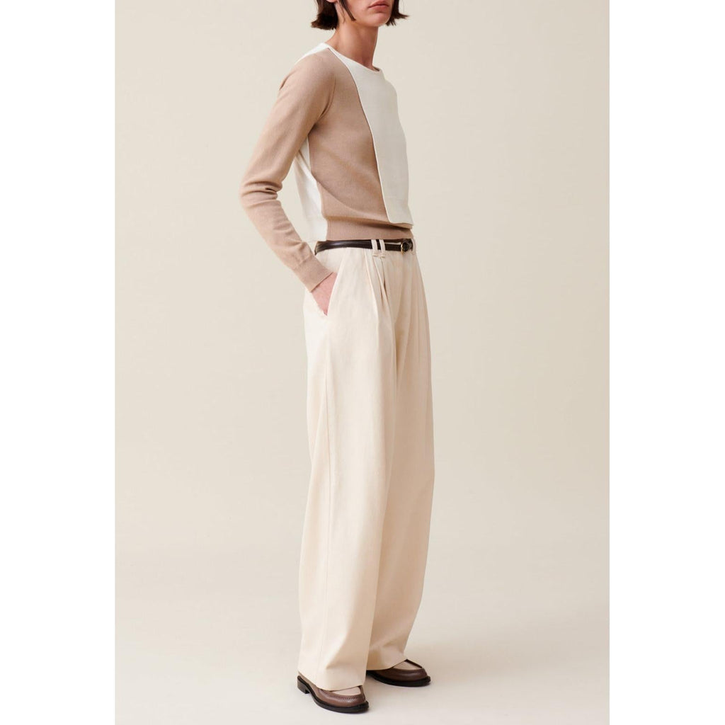 Claudie Pierlot - Pull Court Rabat Ton Sur Ton