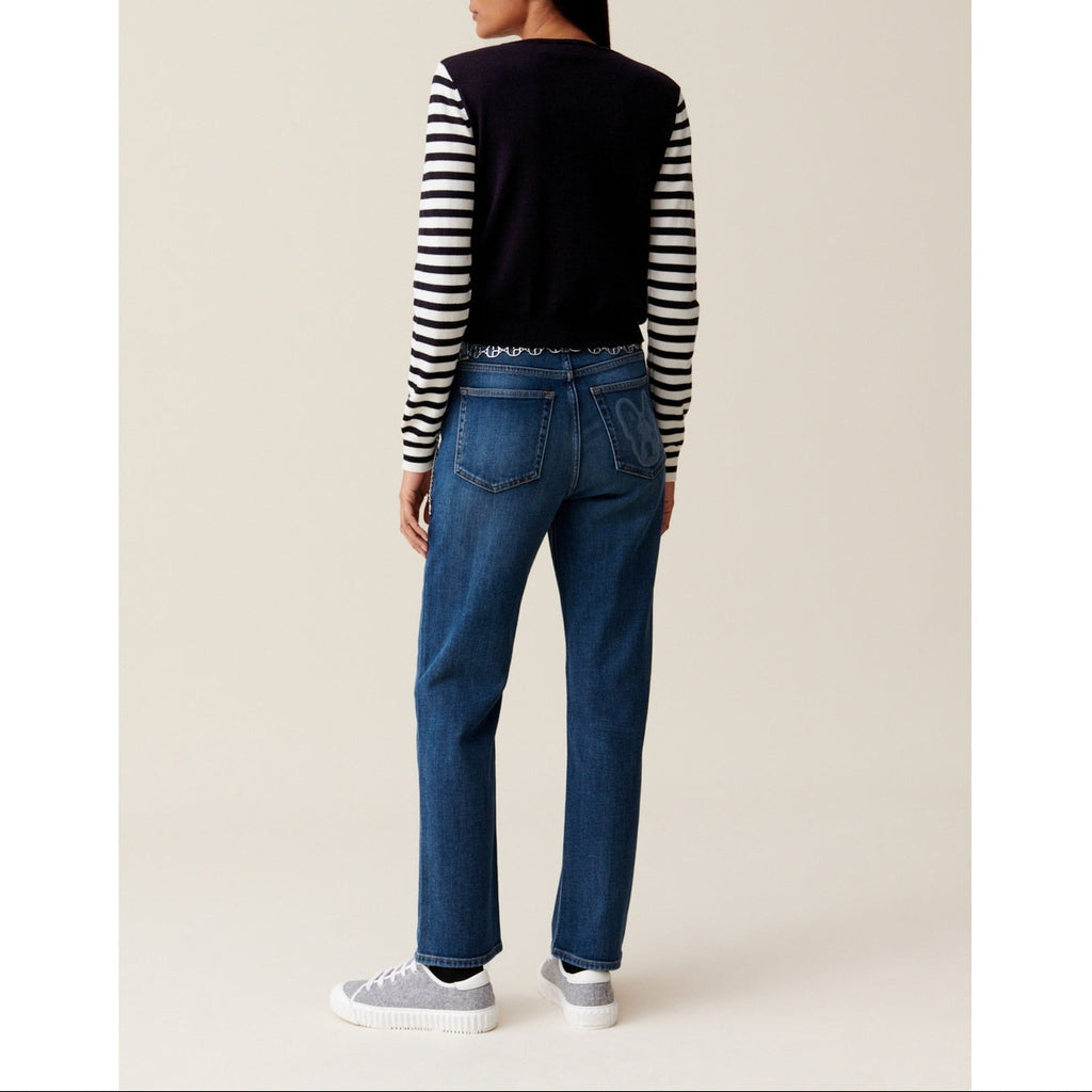Pull Monalongmariniere Bicolore