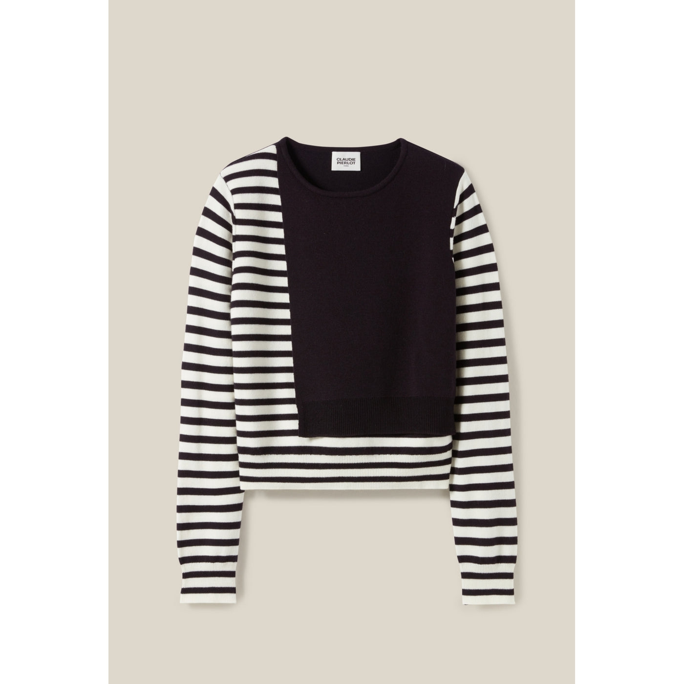 Pull Monalongmariniere Bicolore