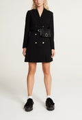 Claudie Pierlot - C&T Dress - Reseau - Black