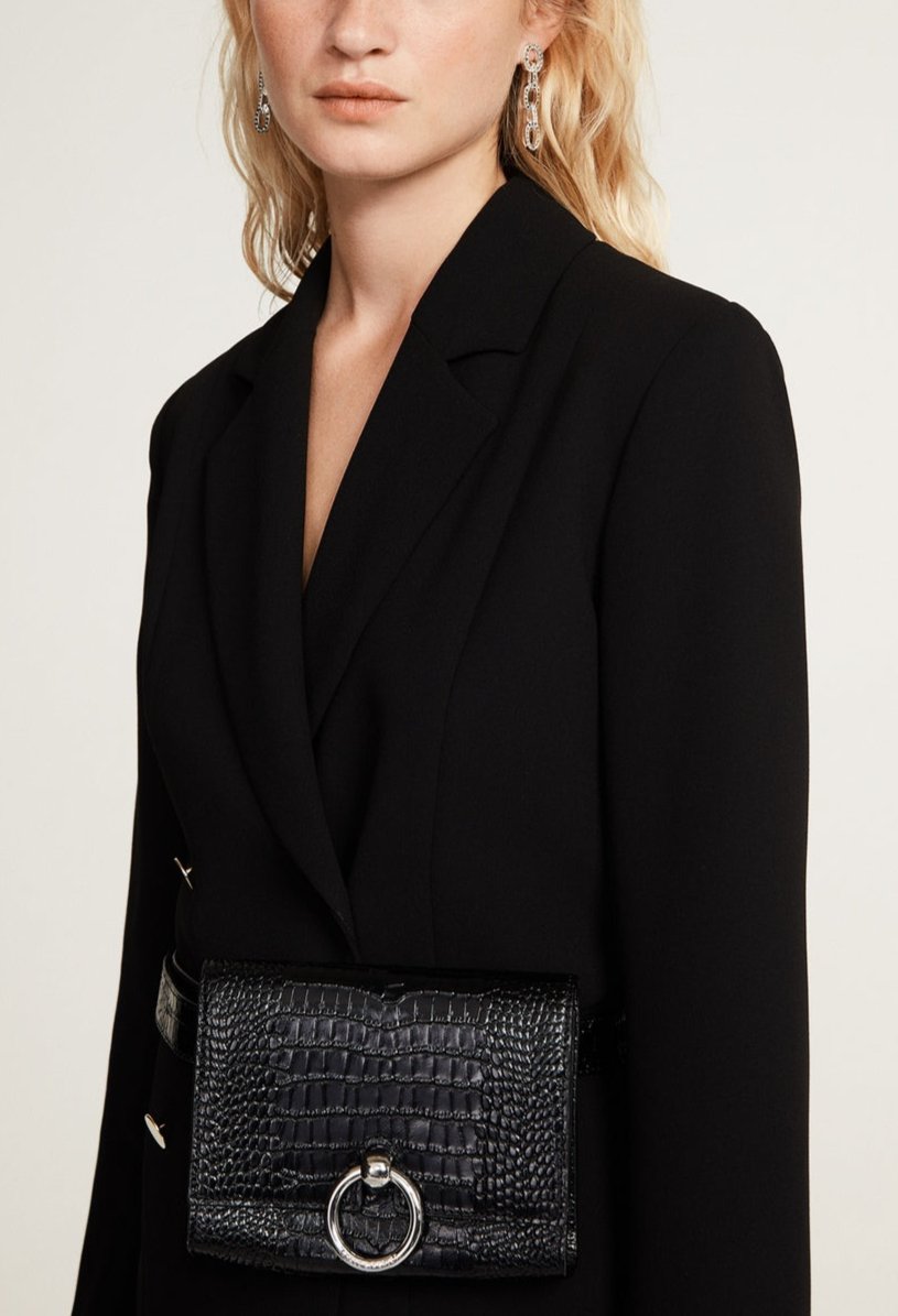 Claudie Pierlot - C&T Dress - Reseau - Black