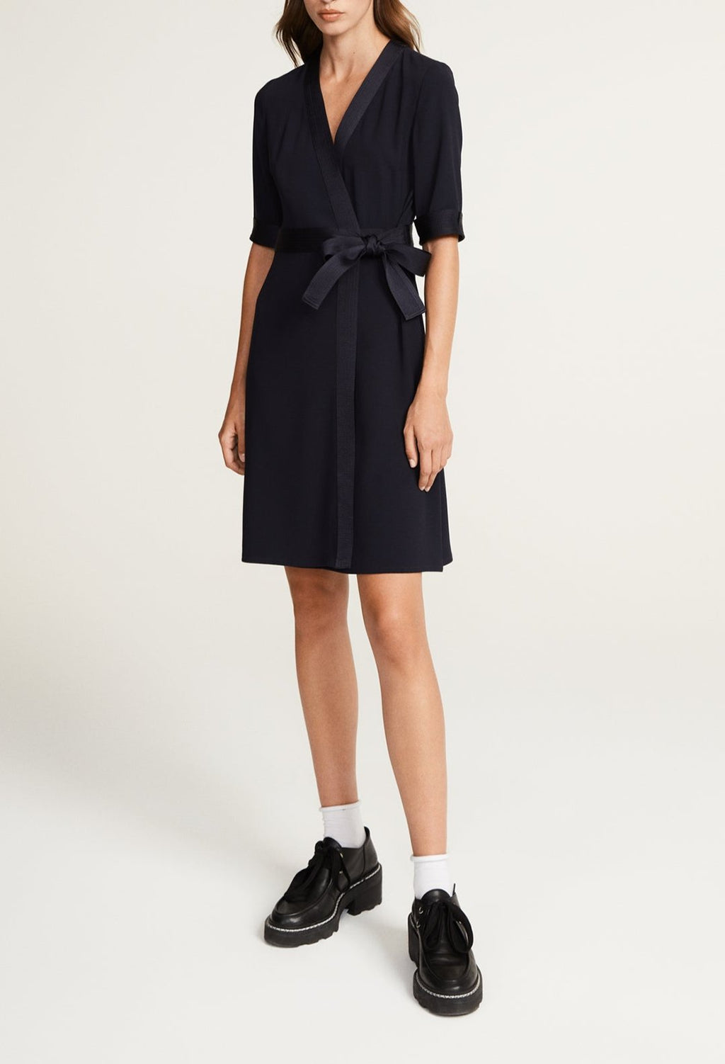Claudie Pierlot - Robe C&T - Rosilea - Marine