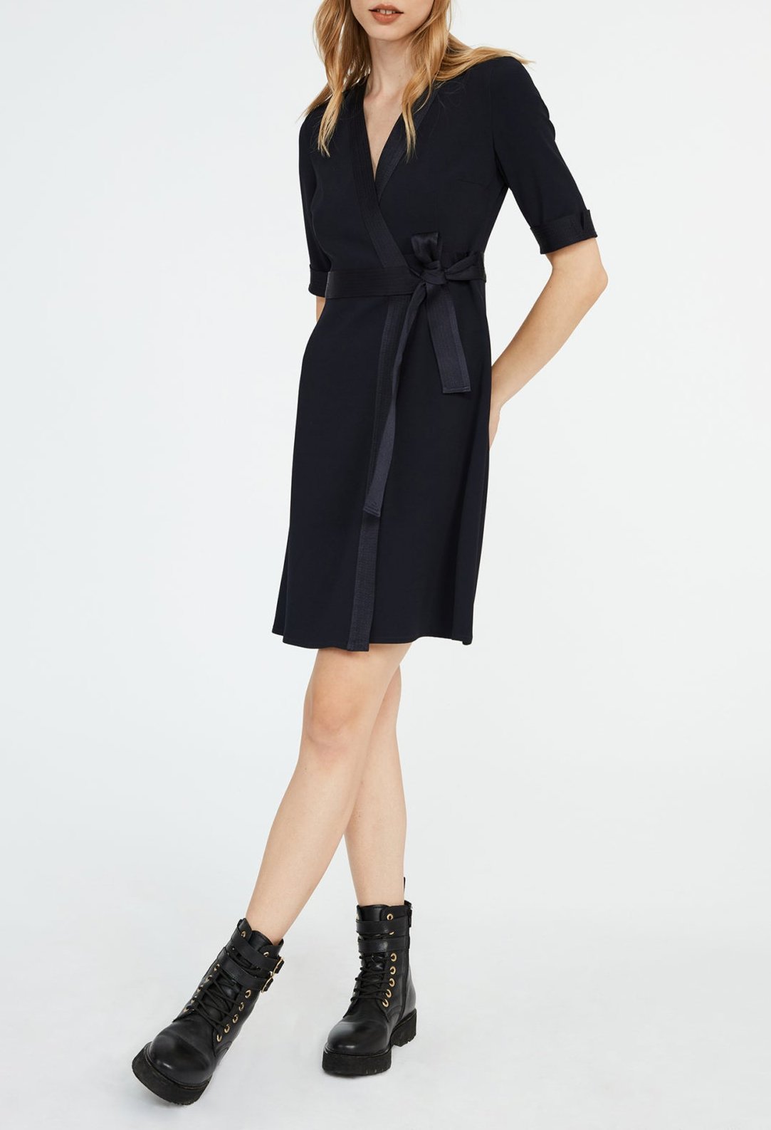 Claudie Pierlot - Robe C&T - Rosilea - Marine